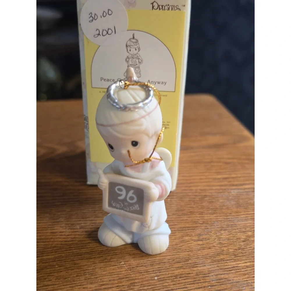 1996 Precious Moments Christmas Ornament Angel 183369‎